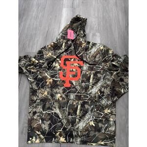 Men's FOCO San Francisco Giants Camo Hoodie, Large